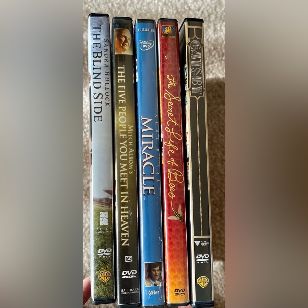 5 DVD bundle deal